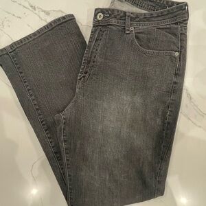 Chico's Platinum Denim Jeans Black Size 2.5